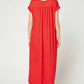 Entro - Everyday Pocket Maxi Dress, Tangerine