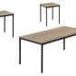Table Set, Coffee, End, Contemporary, Modern (Set of 3)