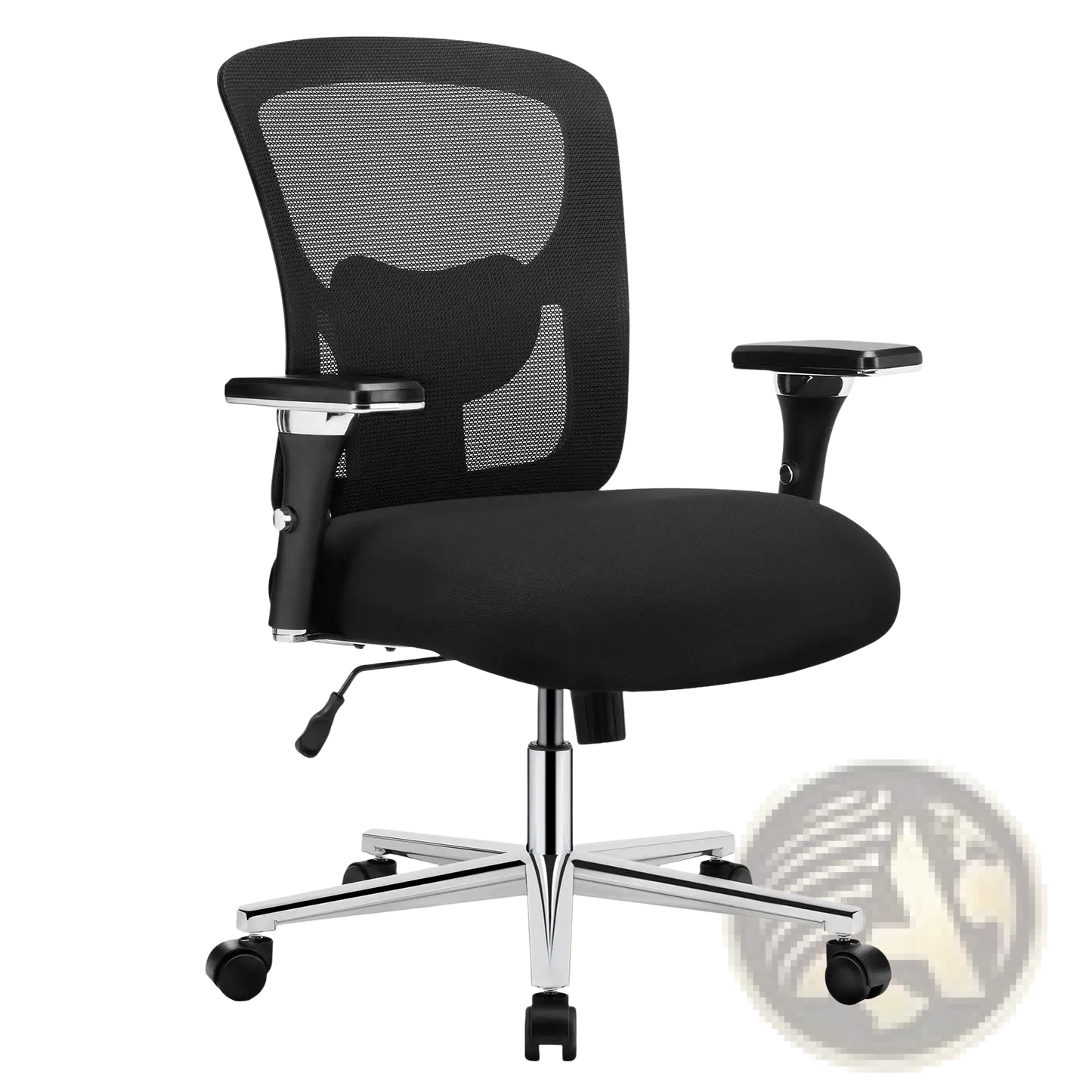 Big and Tall Office Chair 500lb Mesh Ergonomic Seat