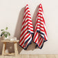 Oversized Striped Border Cabana Beach Towel - Santa Cruz