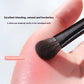 Black Eye Makeup Brush Set 10 Piece Matte Tools