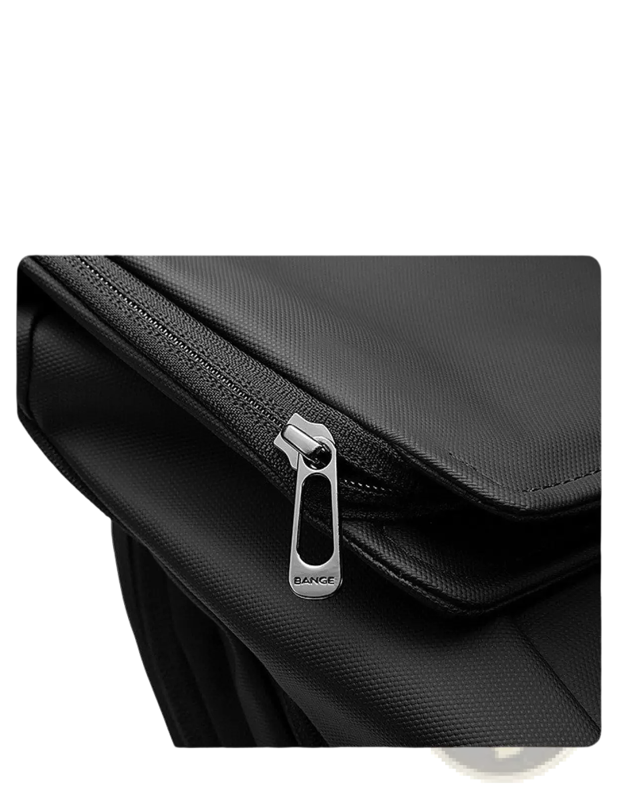 Black Nylon Business Backpack Large Capacity 30l