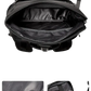 Black Nylon Business Backpack Large Capacity 30l