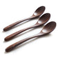 Handcrafted Black Walnut Wood Dining Spoon Set