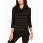 INC International Concepts Women's Plus Velvet Blazer Black Size 1X