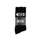 Common Hype Double Star Sock Black (3-Pack)