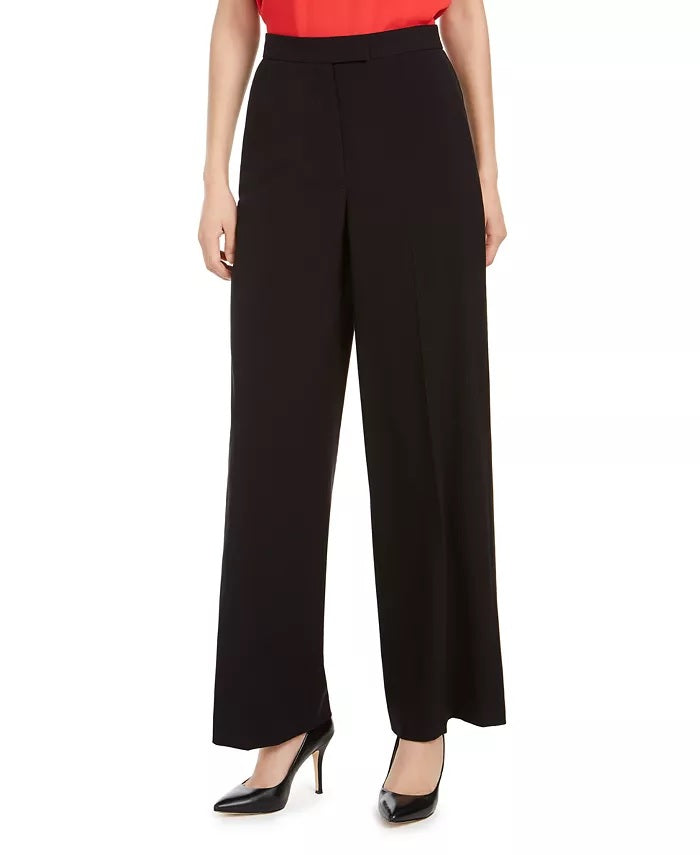 Style & Co Women's Curvy-Fit Straight Leg Jeans Dark Gray Size 14