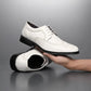 Men's Block Carved Leather Brogue Oxford Shoes