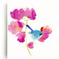 Bluebird in the Flowers Art Print Vibrant Nature Wall Art for Home