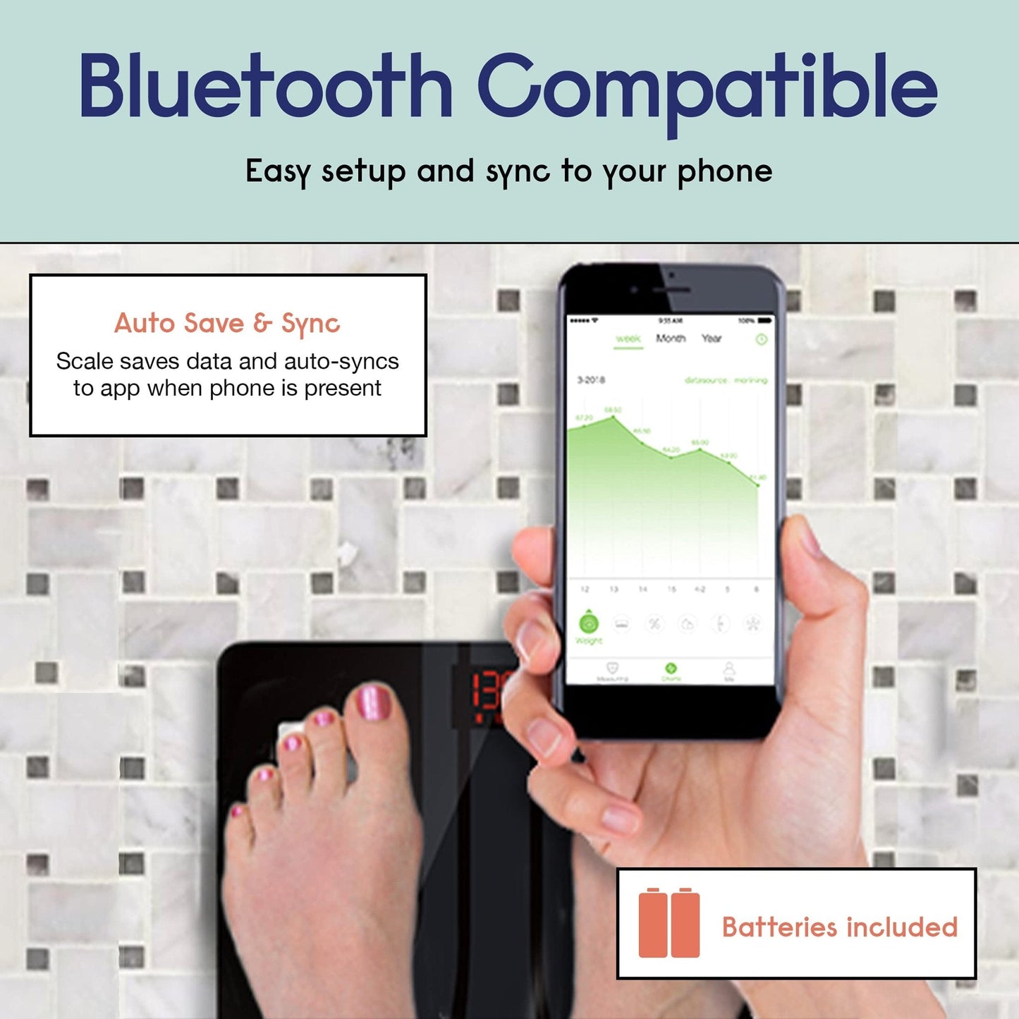 Bluetooth BMI Scale