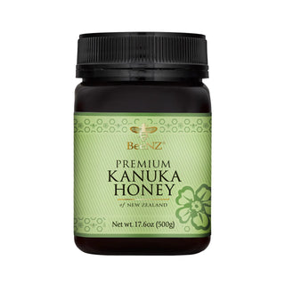 BeeNZ Premium Kanuka Honey - 17.6oz/500gm Jar