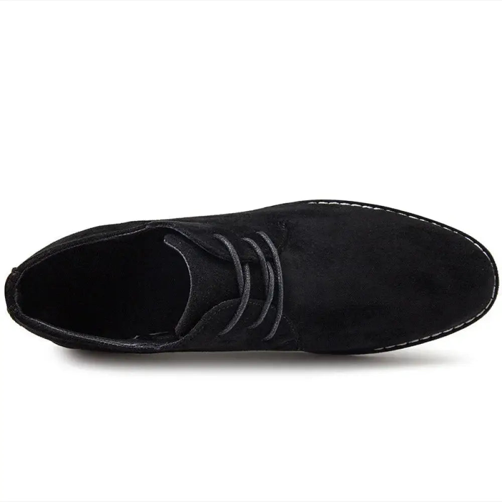 Men's British Style Frosted Leather Suede Shoes