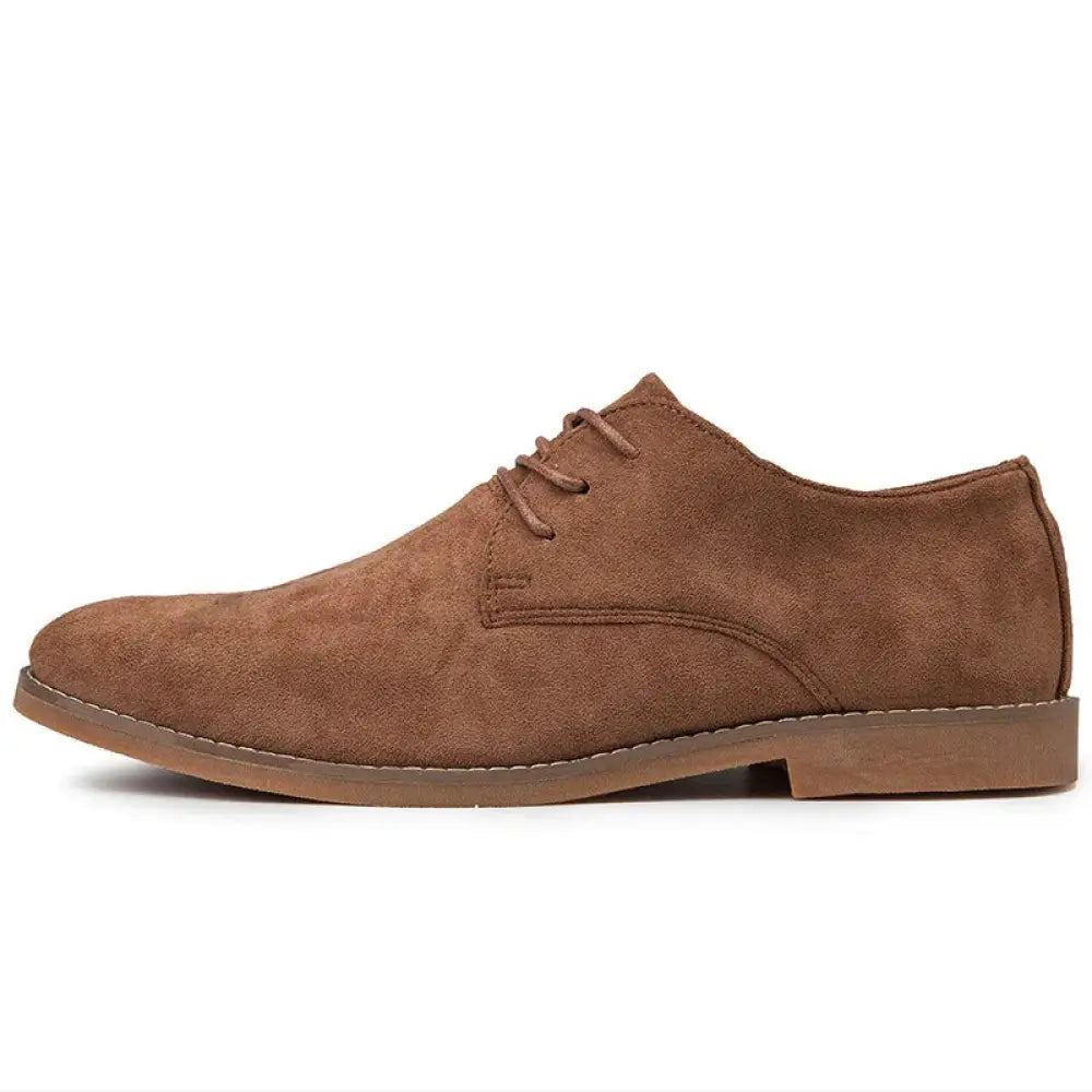 Men's British Style Frosted Leather Suede Shoes