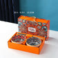 4-piece Bohemian Mandala Ceramic Bowl Gift Set