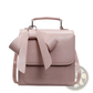 Bow Crossbody Bag Faux Leather Fashion Handbag