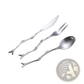 Branch Stainless Steel Dessert Cutlery Set