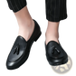 British Tassel Leather Loafers for Young Men