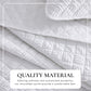 Diamond Embossed Quilt Set - Diamond Microsculpt Collection