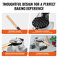 Bubble Waffle Maker 1400w Commercial Egg Pancake Baker