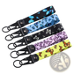 Butterfly Wrist Strap Keychain with Metal Clip Tk57