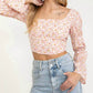 Cloud Ten - Lindsay Open Back Floral Top