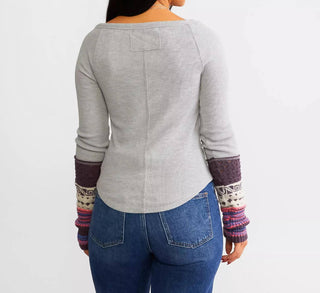Free People - Cozy Craft Cuff Thermal Top