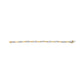 10K Yellow Gold 1.00 Cttw Round-Cut Diamond Spiral Link 7" Bracelet (H-I Color, I2-I3 Clarity)