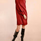 Molly Bracken - Fancy Sleeve Satin Dress