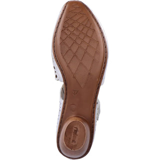 Rieker - Women's Mirjam 53 Casual Leather Mary Jane Shoes