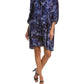 Johnny Was - azure velvet relaxed dress