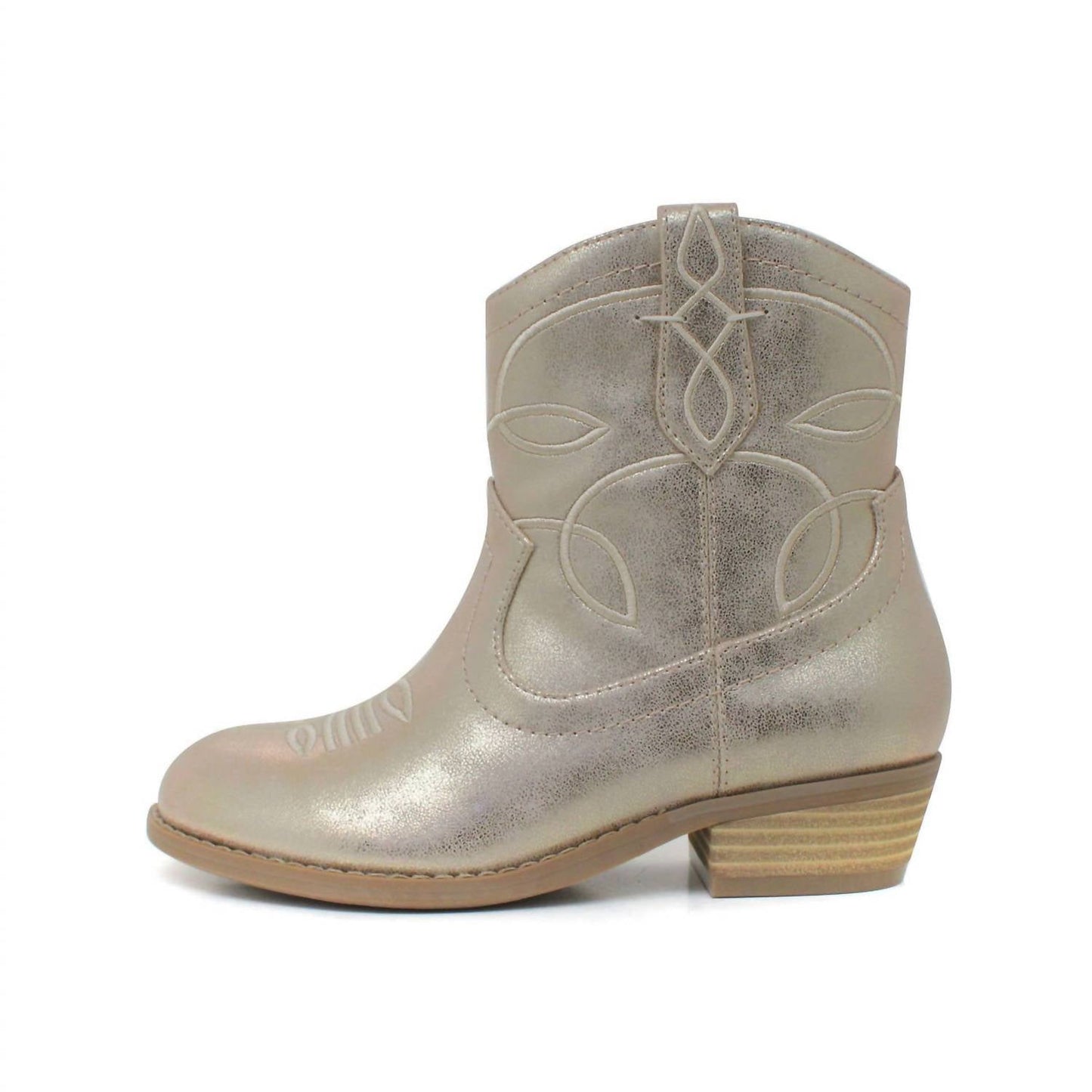 Mia - Girl's Little Kita Metallic Western Boot