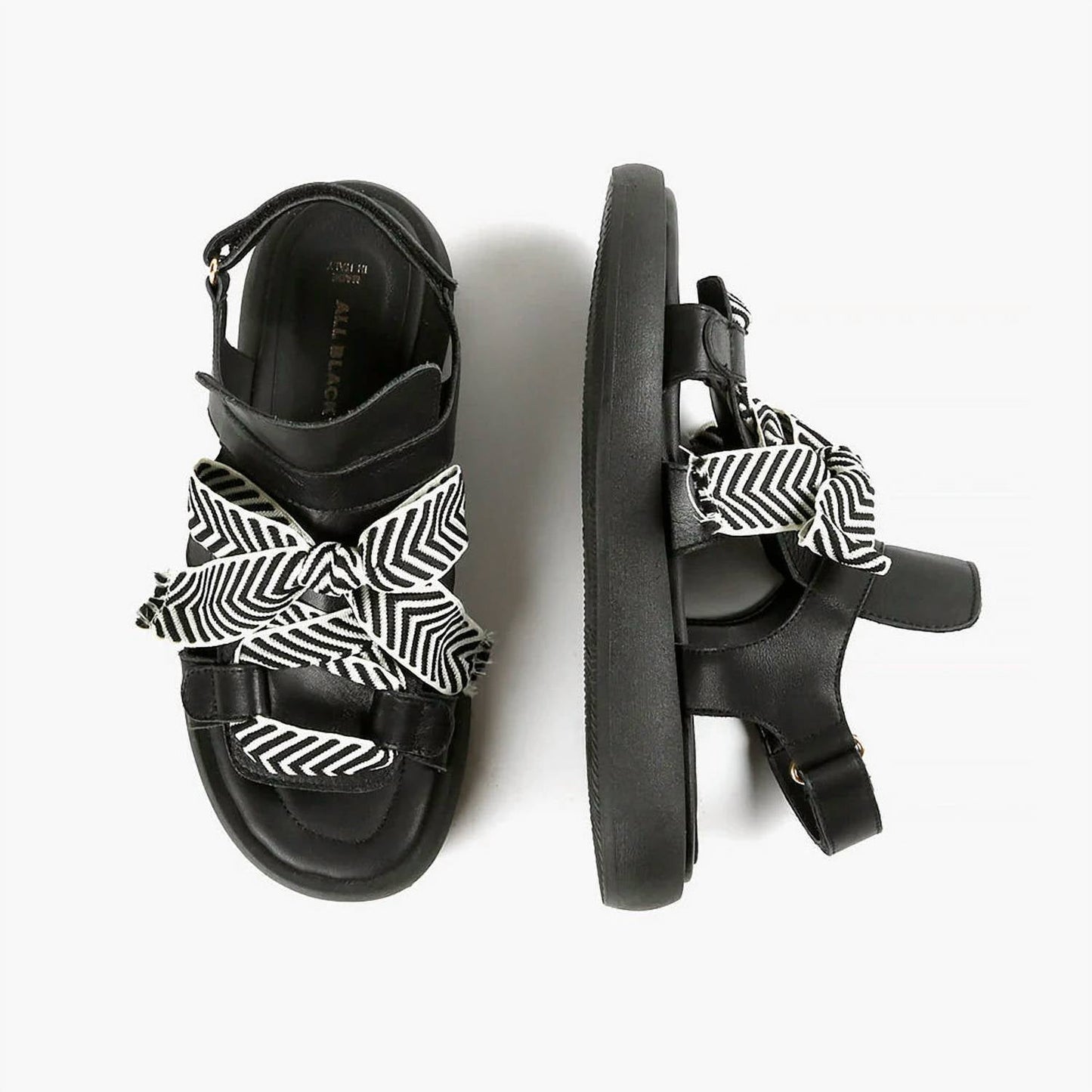 All Black - Women's The Amazing Lace Sandal