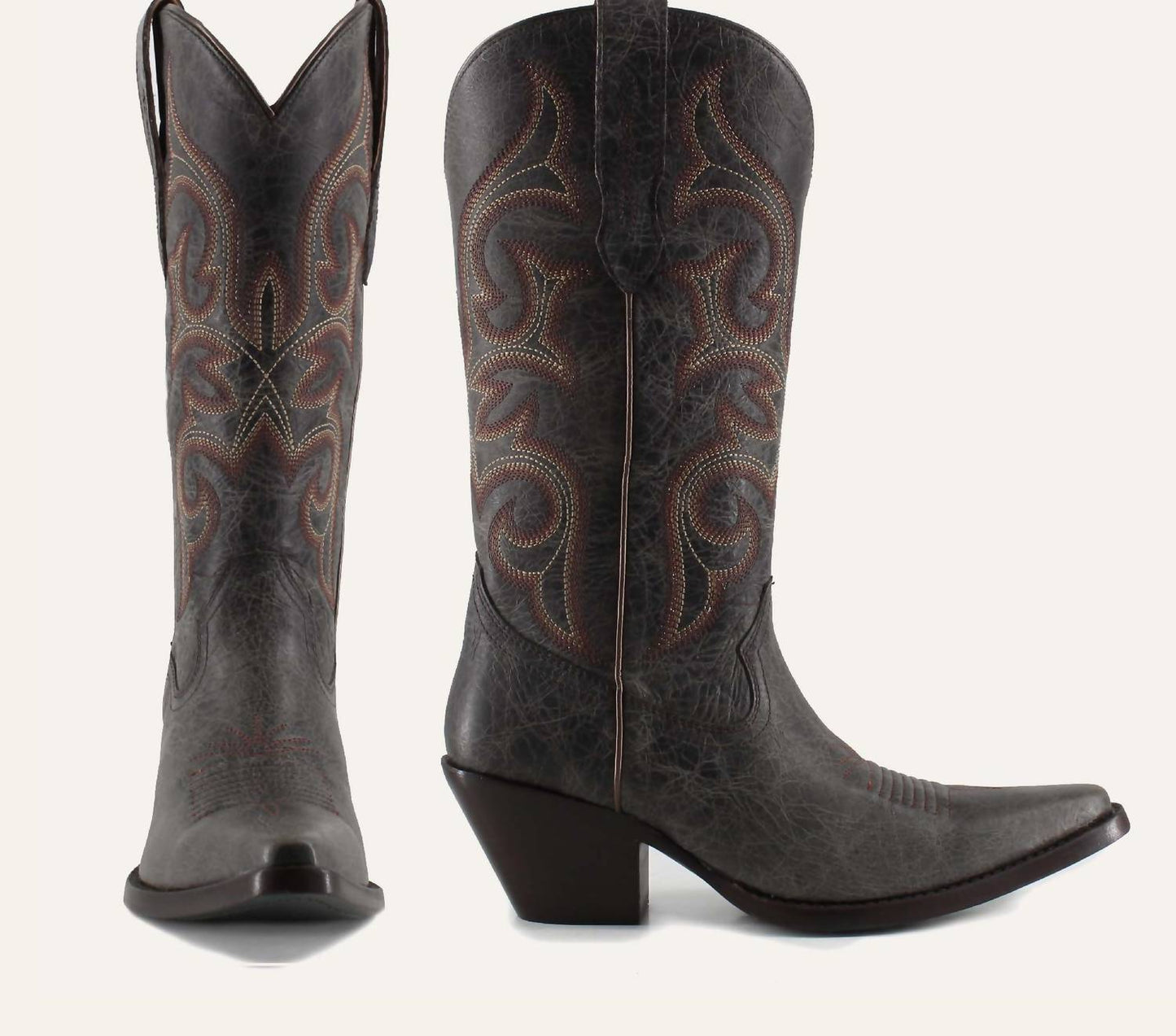 Buck & Brana - Tessa Fine Leather Cowgirl Boots