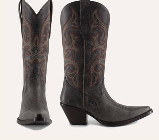 Buck & Brana - Tessa Fine Leather Cowgirl Boots