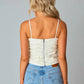 Buddylove - Jolee Vegan Leather Tank Top