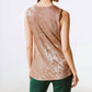Joseph Ribkoff - Cowl Neck Sleeveless Satin Tank