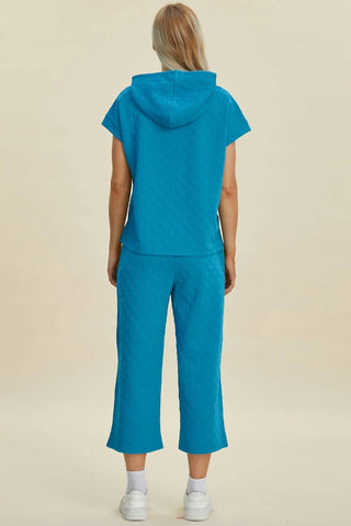 Trendsi - Full Size Drawstring Hoodie and Pants Set