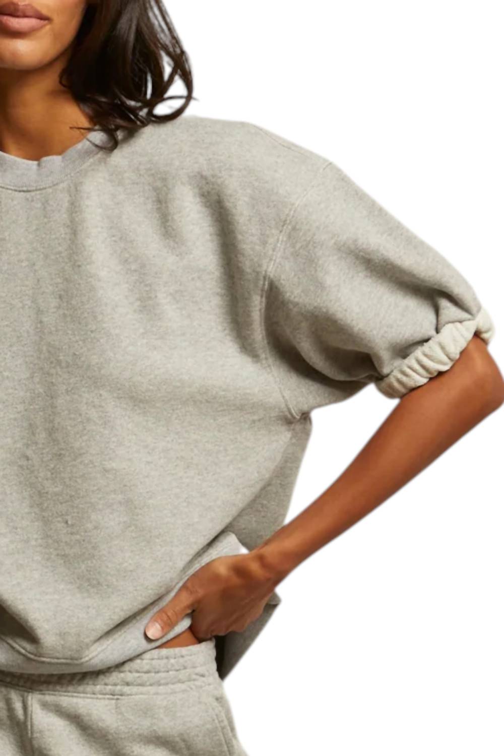 Perfectwhitetee - Rebecca Puff Sleeve Sweatshirt