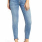 7 For All Mankind - The Ankle Super Skinny Step Raw Hem Denim Jeans