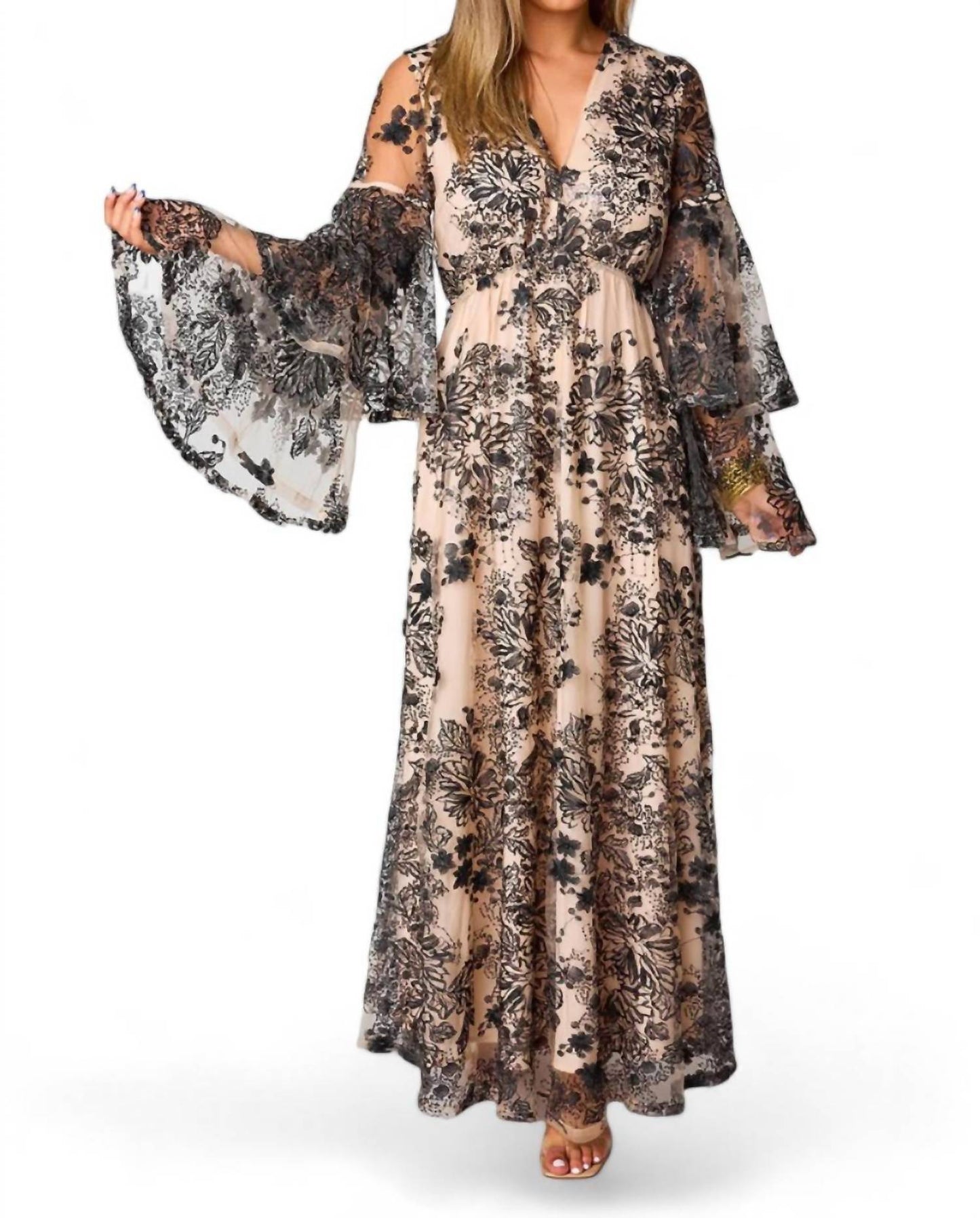 Buddylove - COLETTE LONG SLEEVE MAXI DRESS