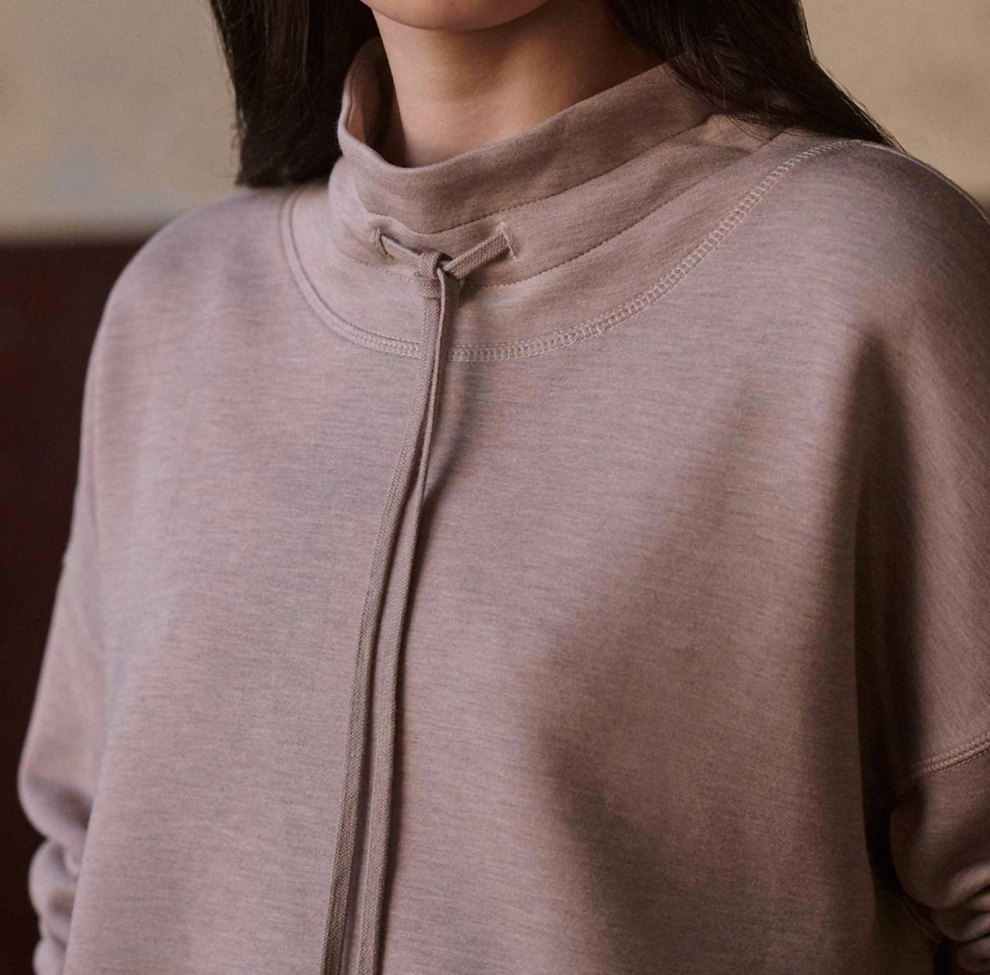 Varley - Oakdale Mock Neck Sweatshirt