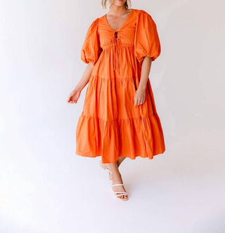 Aureum - Marcy Tiered Midi Dress