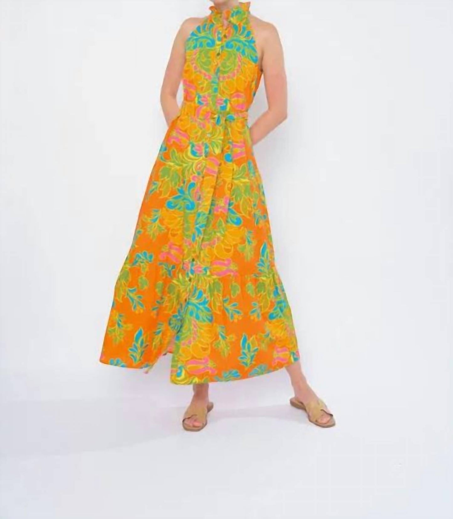 Flora Bea - Fawn Dress