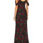 L'Agence - Kenna Cowl Neck Dress