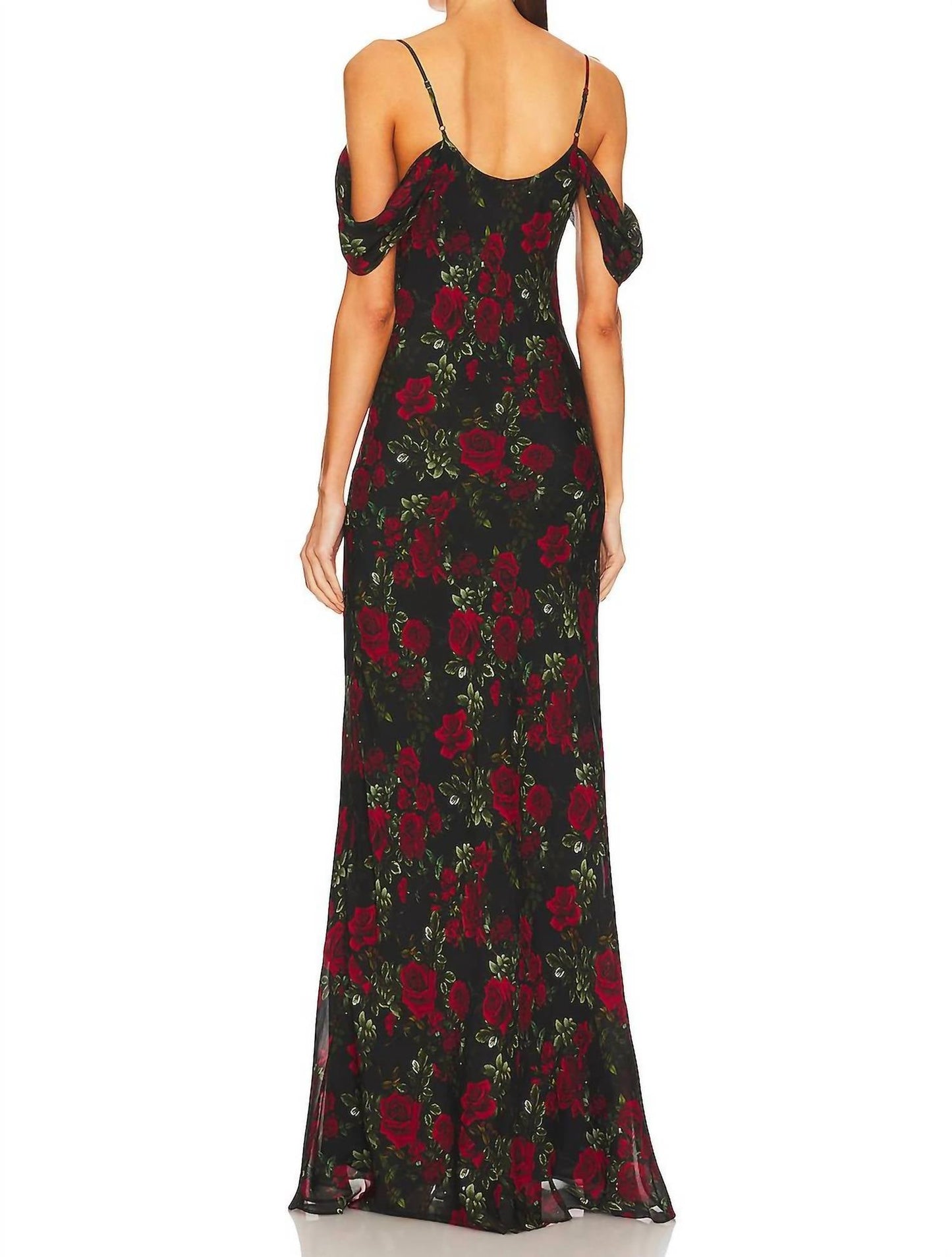 L'Agence - Kenna Cowl Neck Dress