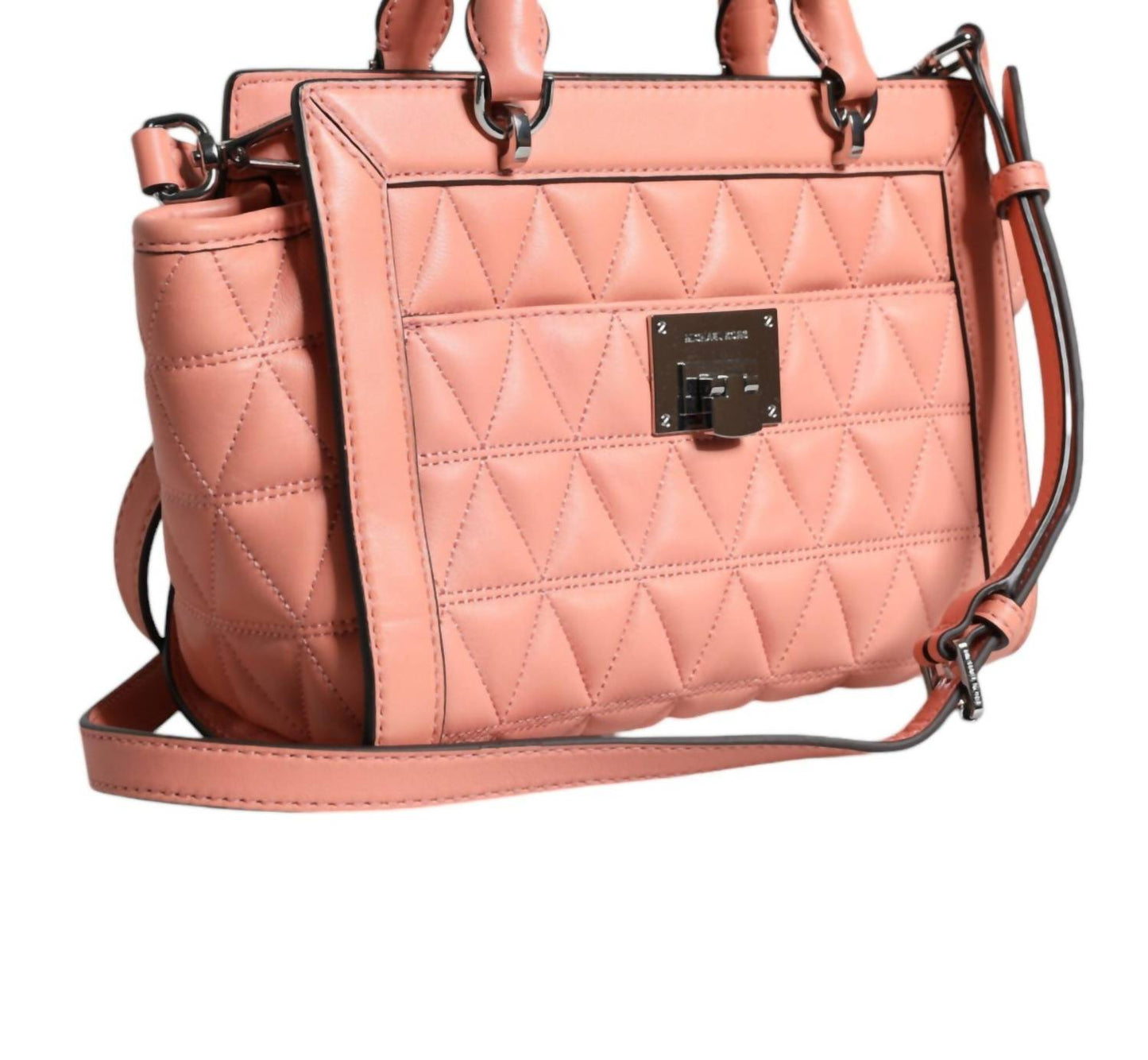 Michael Kors - Women's Quilted Leather Logo Crossbody Vivianne Bag