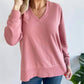 Z Supply - Modern V Neck Weekender Sweatshirt