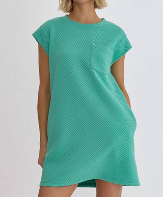 Entro - Textured Mini Dress