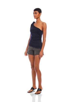 Fifteen Twenty - One Shoulder Tie Top