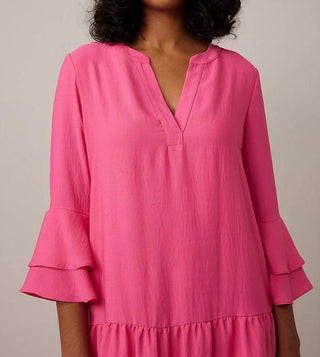 Joseph Ribkoff - Ruffled Trapeze Tunic